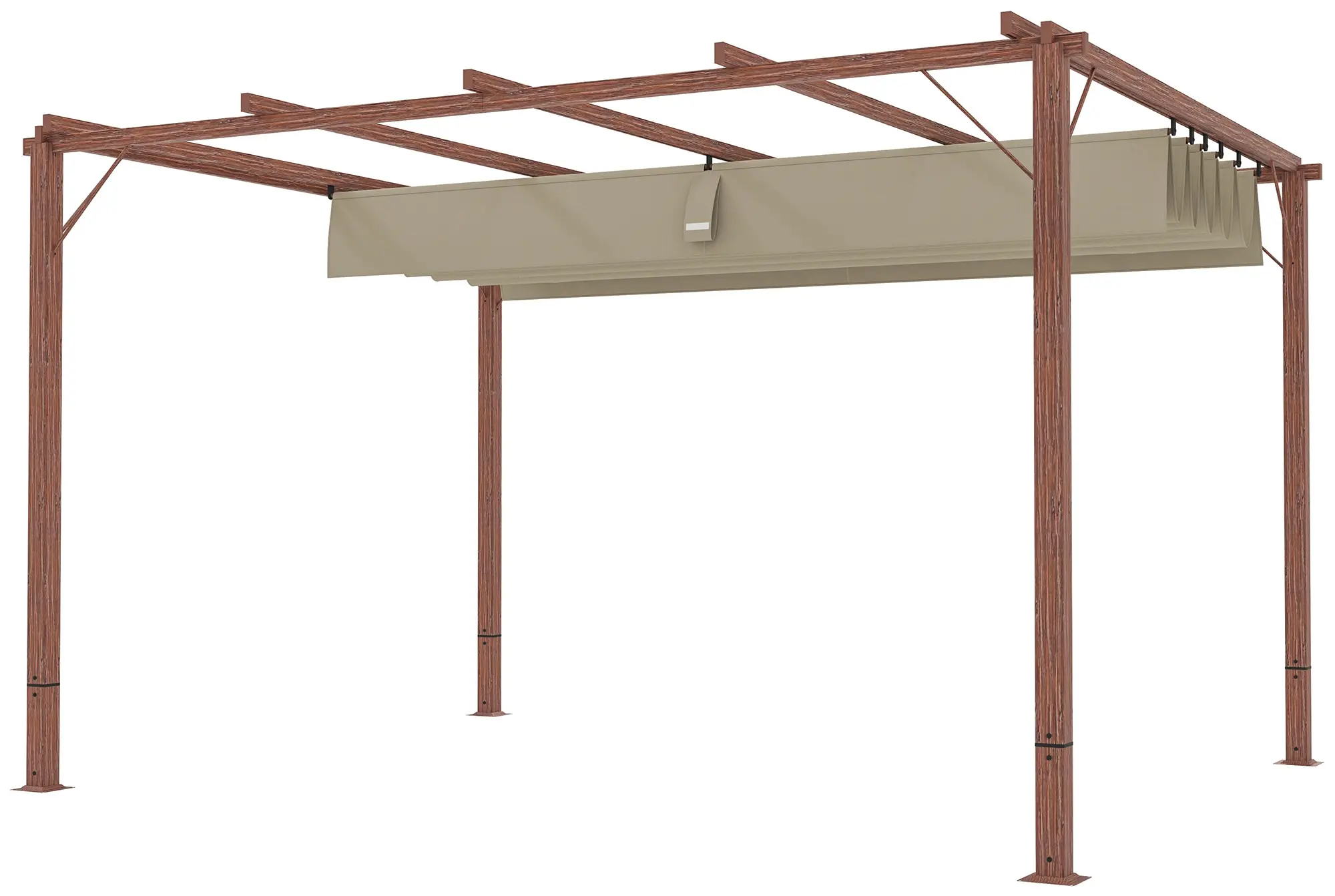 Pergola Outsunny 84C-577V01ND (Natural) - 2