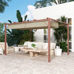 Pergola Outsunny 84C-577V01ND (Natural) Thumb