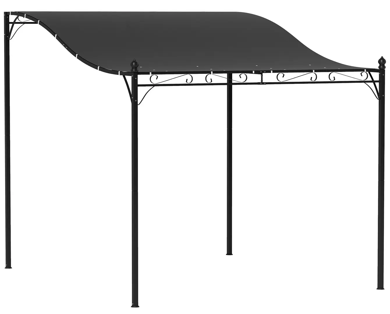 Пергола Outsunny 84C-583V00CG 2.5x3 (Dark Grey)