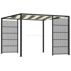 Pergola Outsunny 84C-641V00BK 3x3 (Black)