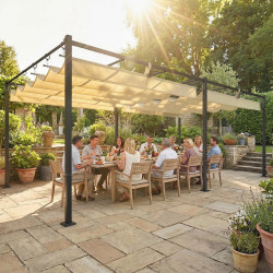 Pergola Outsunny 84C-667V00BG 5.7x2.95 (Beige) Thumb