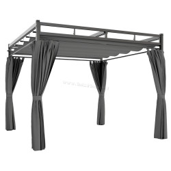 Pergola Outsunny 84C-681V00CG 3x3 (Dark Grey)