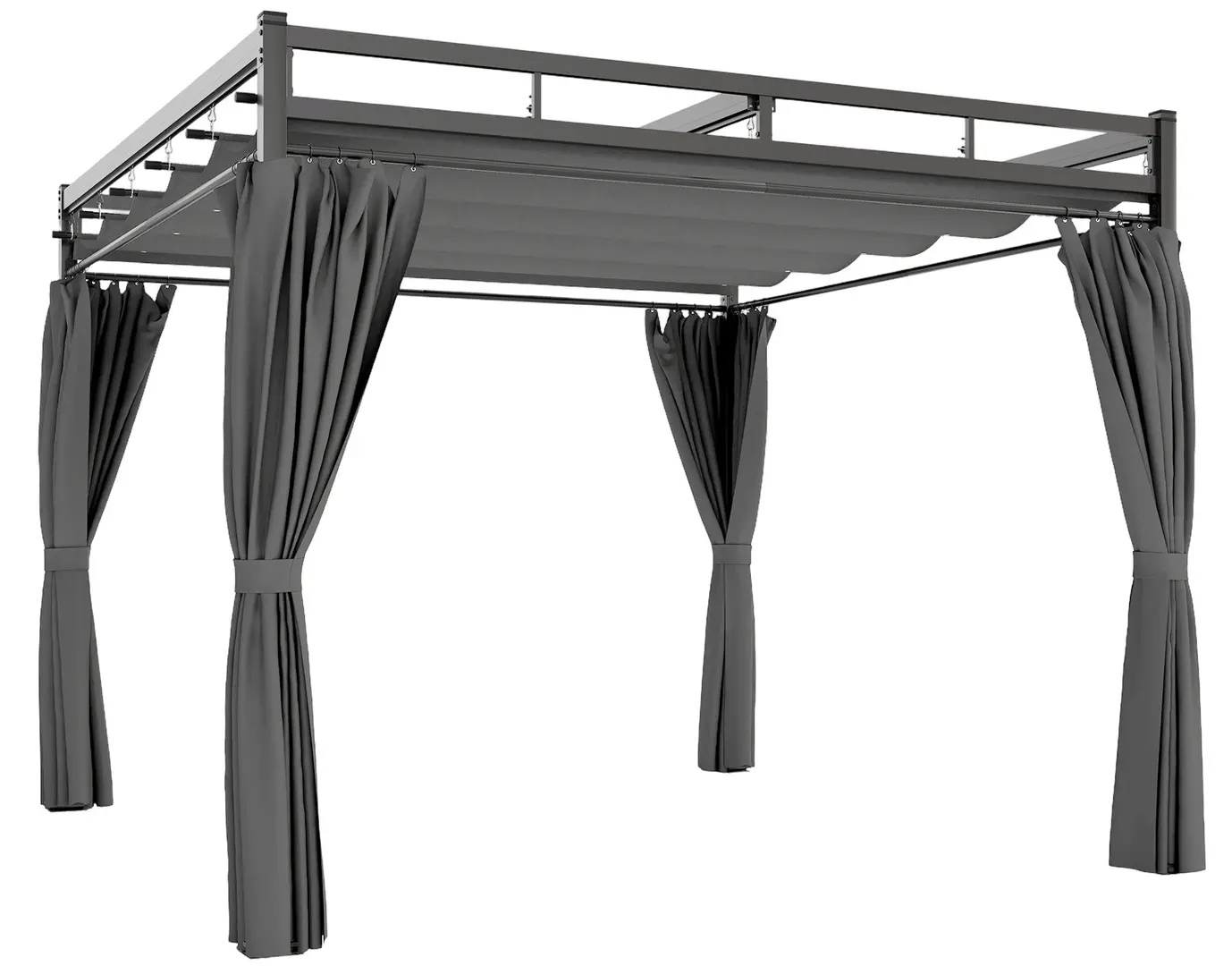 Pergola Outsunny 84C-681V00CG 3x3 (Dark Grey)