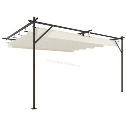 Pergola Outsunny 84C-693V01CW 3x4 (Cream)