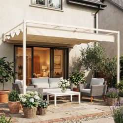 Pergola Outsunny 84C-694V00BG 3x3 (Beige) Thumb