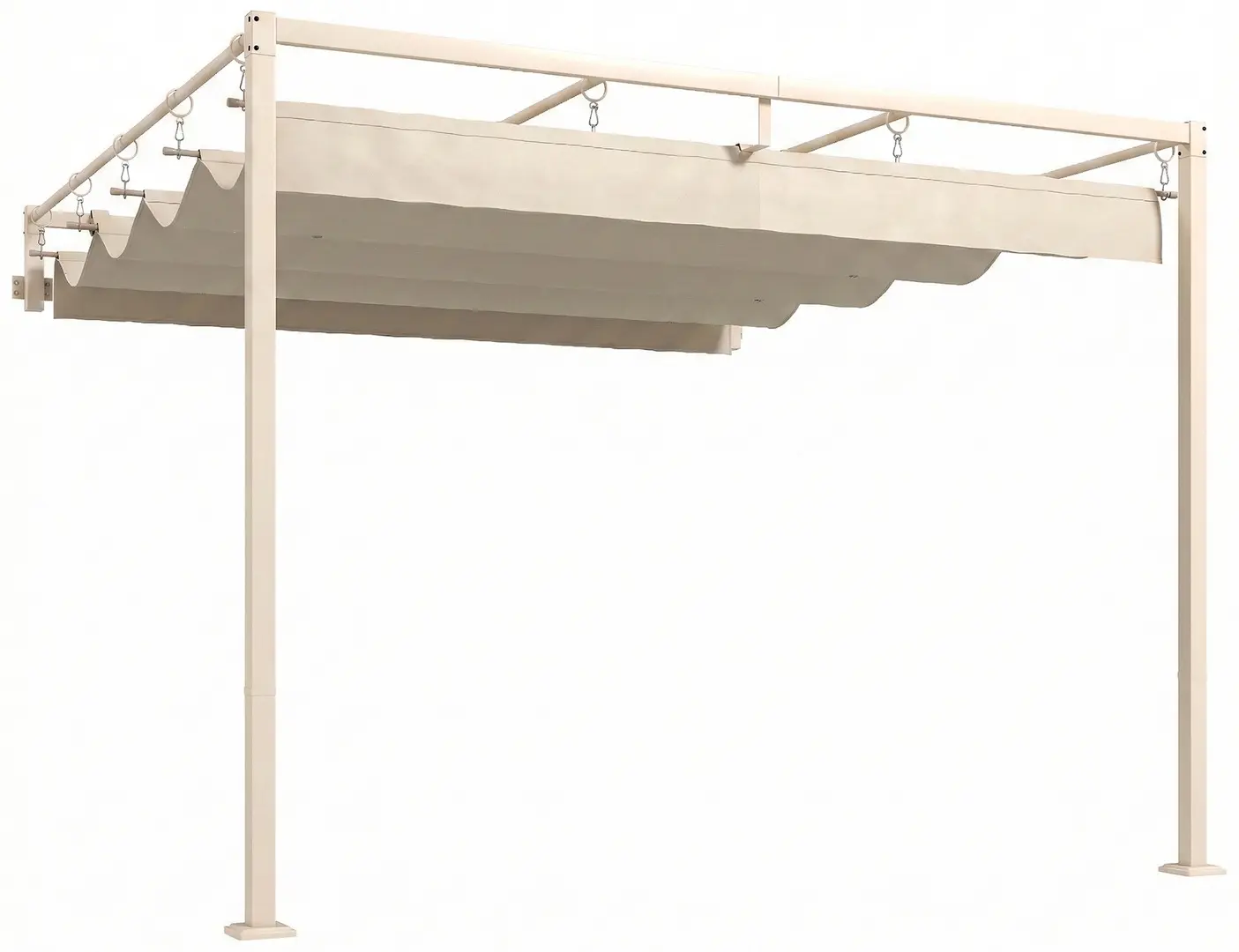 Pergola Outsunny 84C-694V00BG 3x3 (Beige)