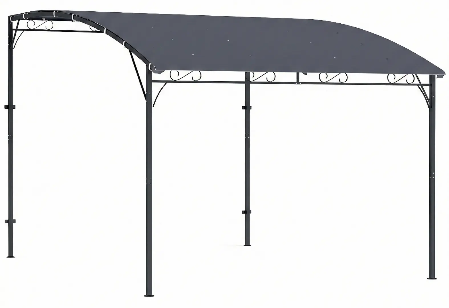 Pergola Outsunny 84C-737V00GY 3.8x2.8 (Grey)
