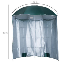 Пляжный зонт Outsunny 84D-038GN (Green) Thumb