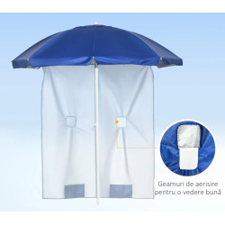 Пляжный зонт Outsunny 84D-219V00DB (Blue) Thumb