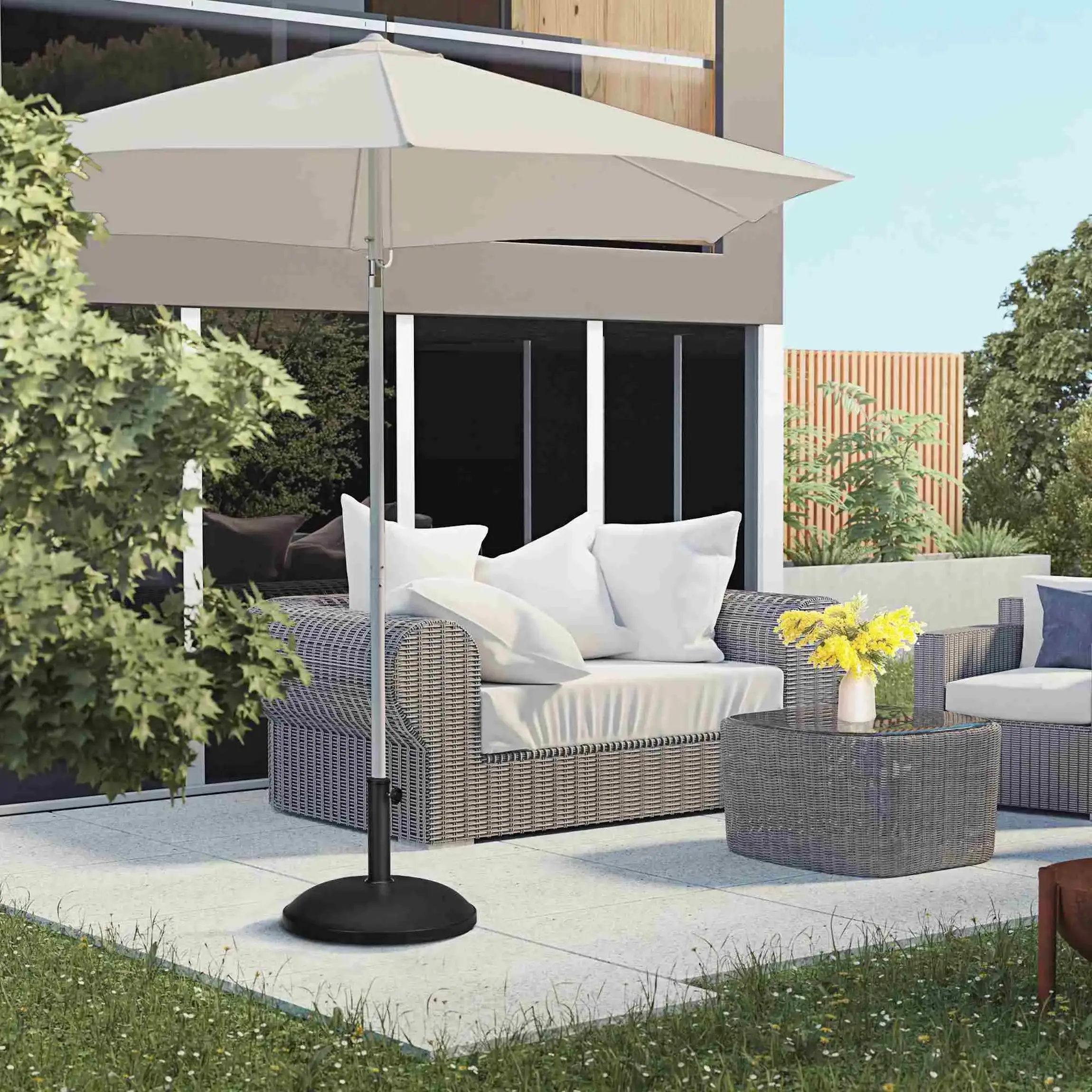 Подставка для зонта Outsunny 840-047 (Black) - 6