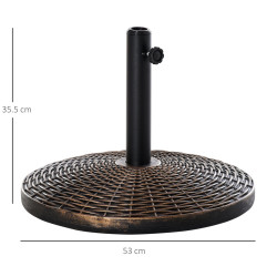 Suport pentru umbrela Outsunny 84D-044 (Antique Bronze) Thumb