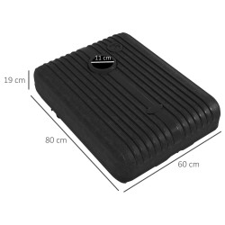 Подставка для зонта Outsunny 84D-272V00BK (Black) Thumb