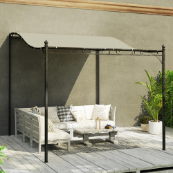 Pavilion de perete Outsunny 84C-583V00CW (Cream White) Thumb