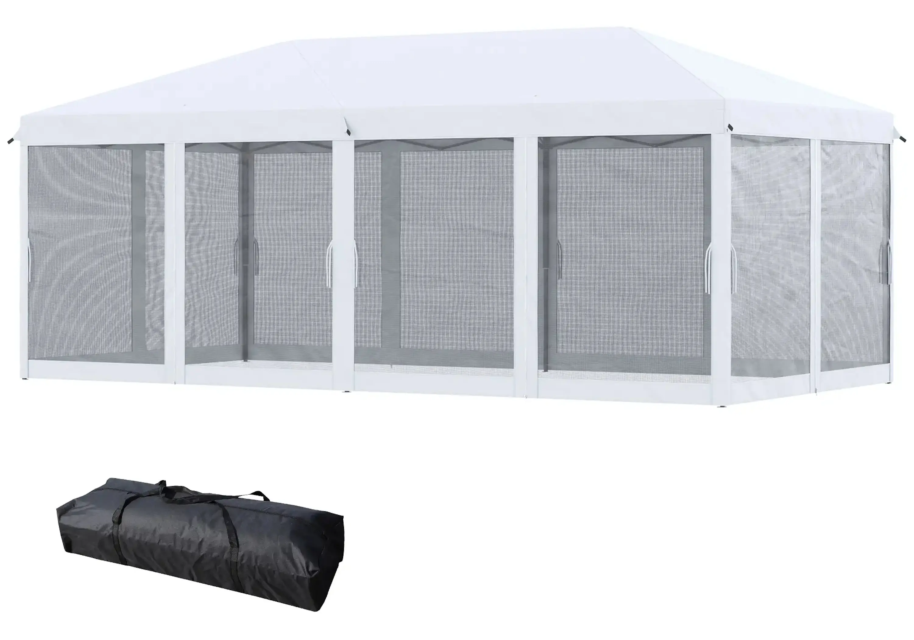 Садовый павильон Outsunny 840-012V02CW 3x6 (Cream-White) - 2