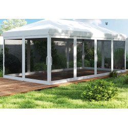 Садовый павильон Outsunny 840-012V03CW 585x295x270 (White-Cream) Thumb