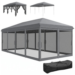 Садовый павильон Outsunny 840-012V03GY (Grey) Thumb