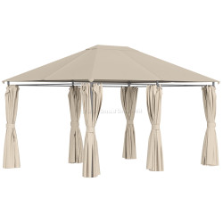 Pavilion de gradina Outsunny 84C-116 4x3x2.72 (Beige)