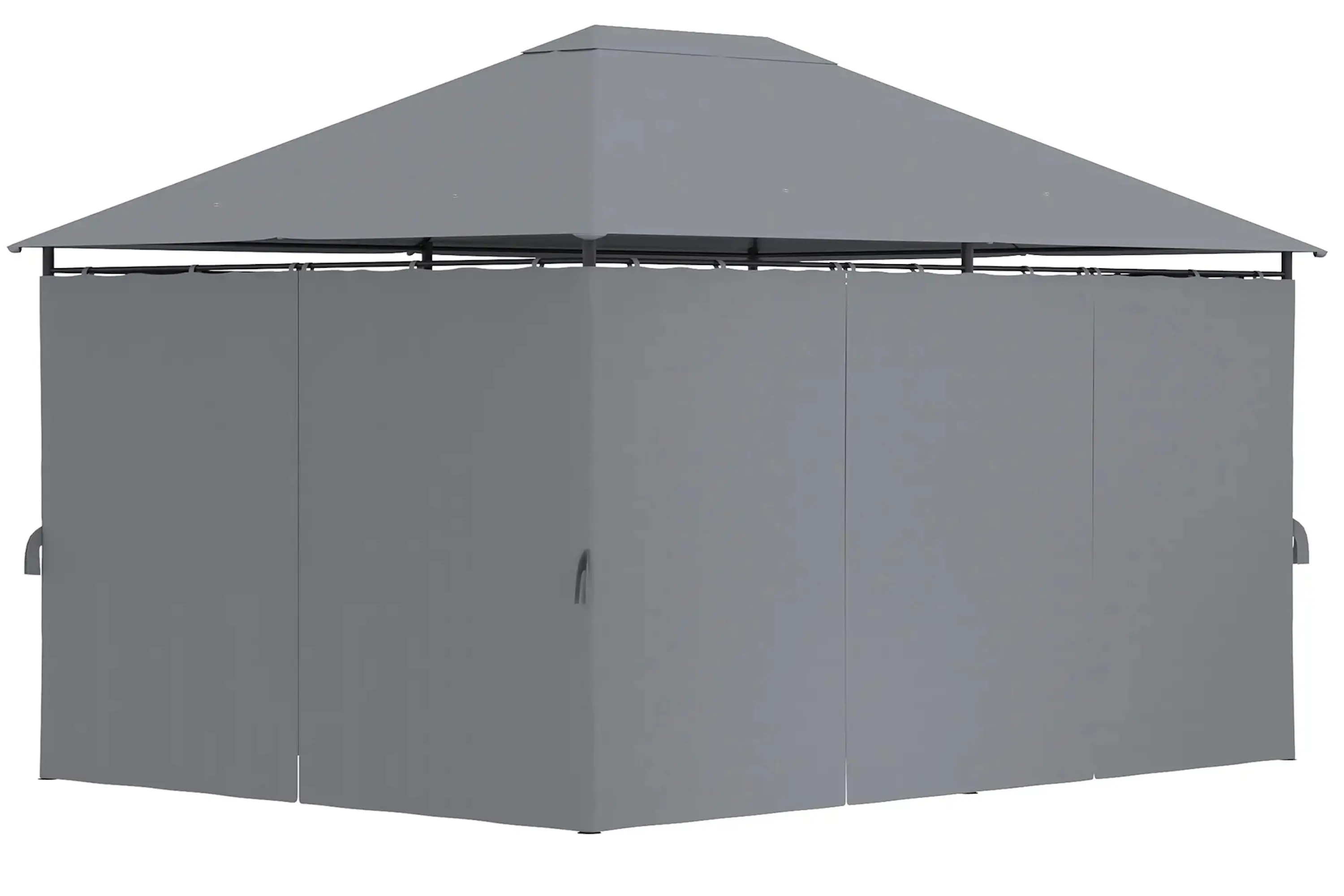 Садовый павильон Outsunny 84C-116V00GY 3x4 (Grey) - 3