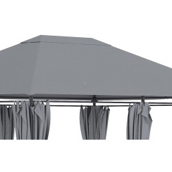 Садовый павильон Outsunny 84C-116V00GY 3x4 (Grey) Thumb