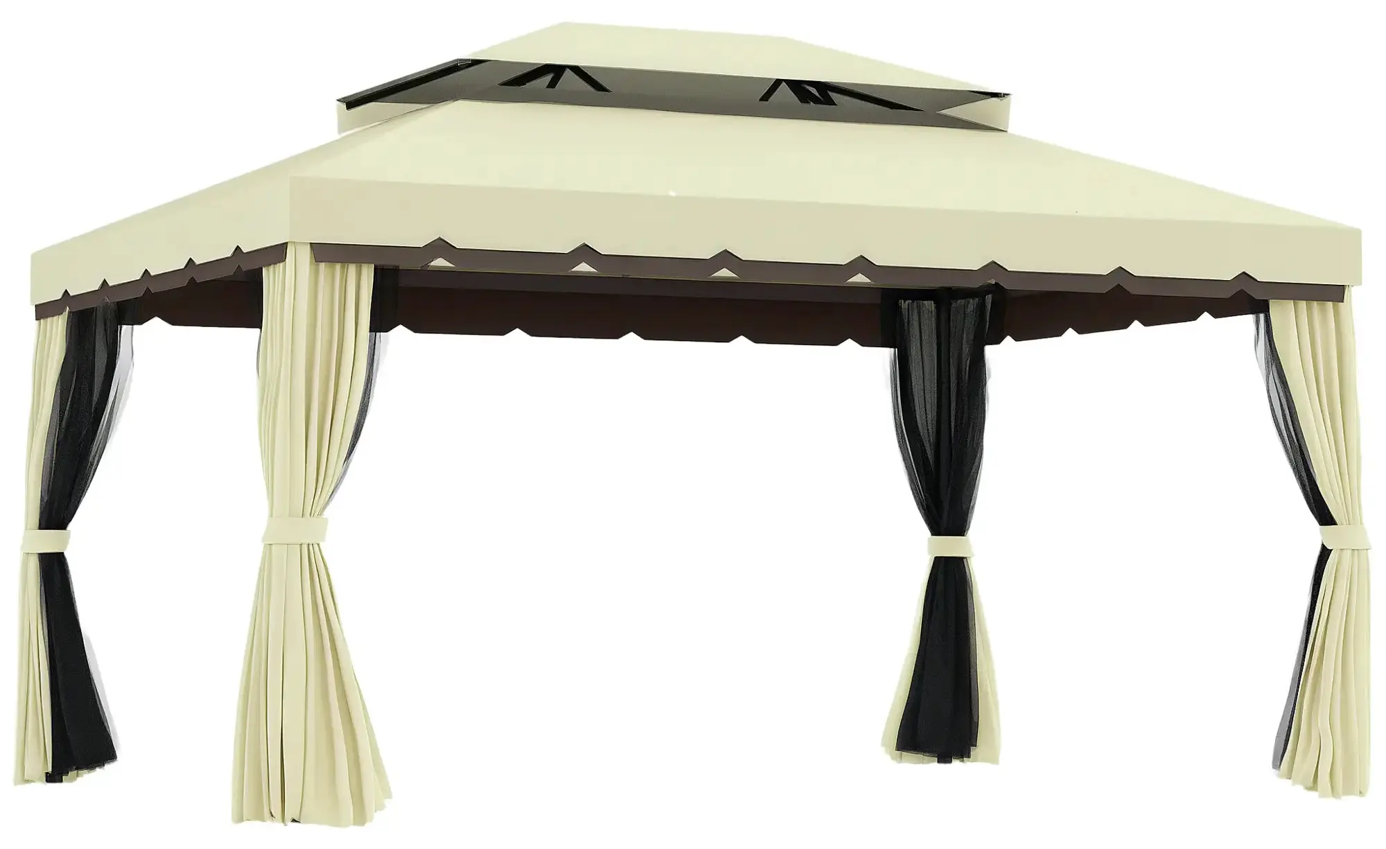 Pavilion de gradina Outsunny 84C-144 (Cream) - 2