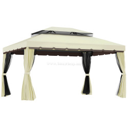 Pavilion de gradina Outsunny 84C-144CW 3x4 (White-Cream)