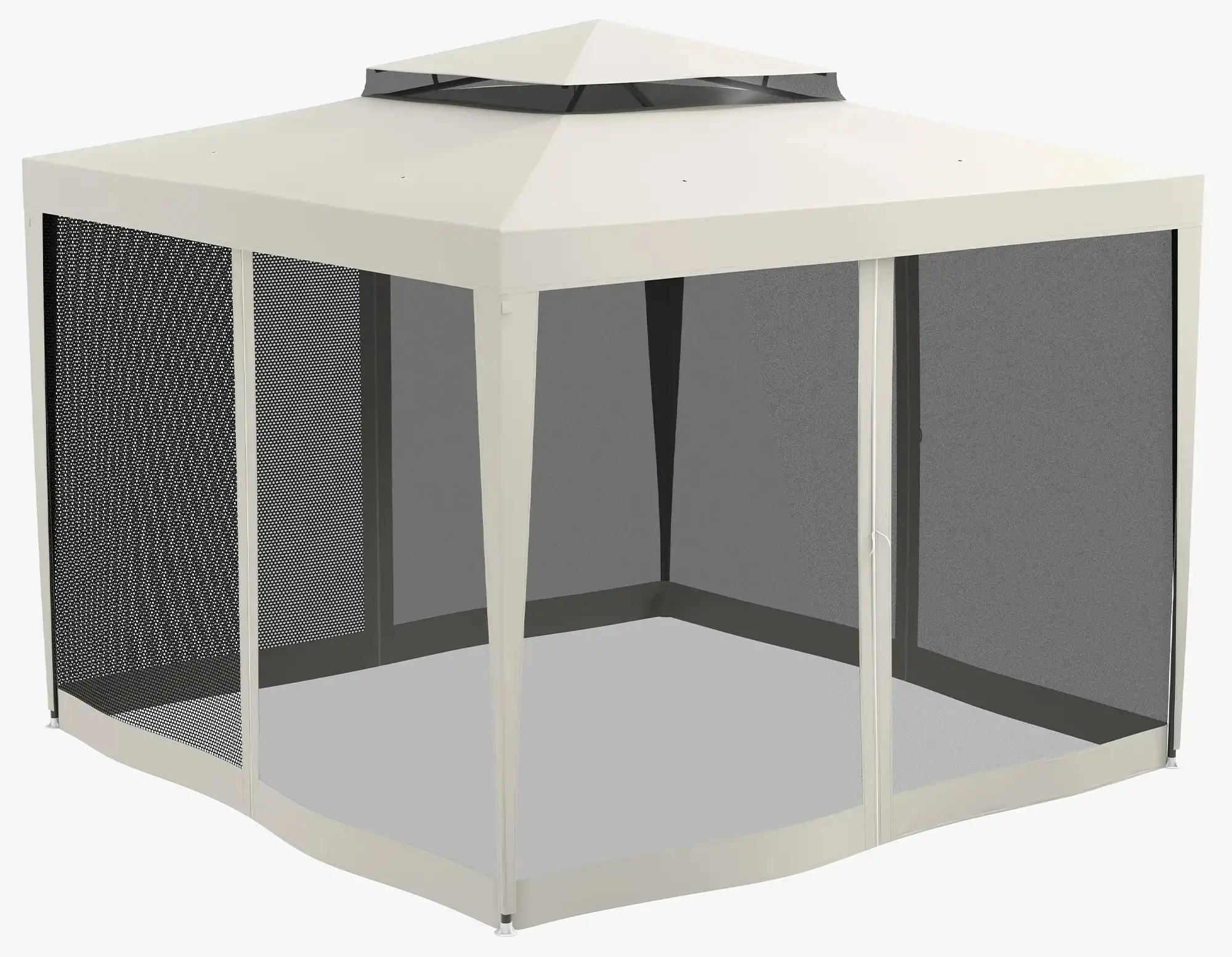 Pavilion de gradina Outsunny 84C-195V01CW (Cream White) - 4