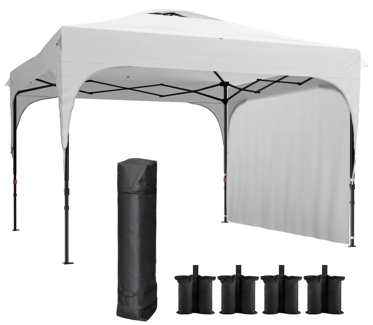 Садовый павильон Outsunny 84C-264V01WT 3x3 (White)