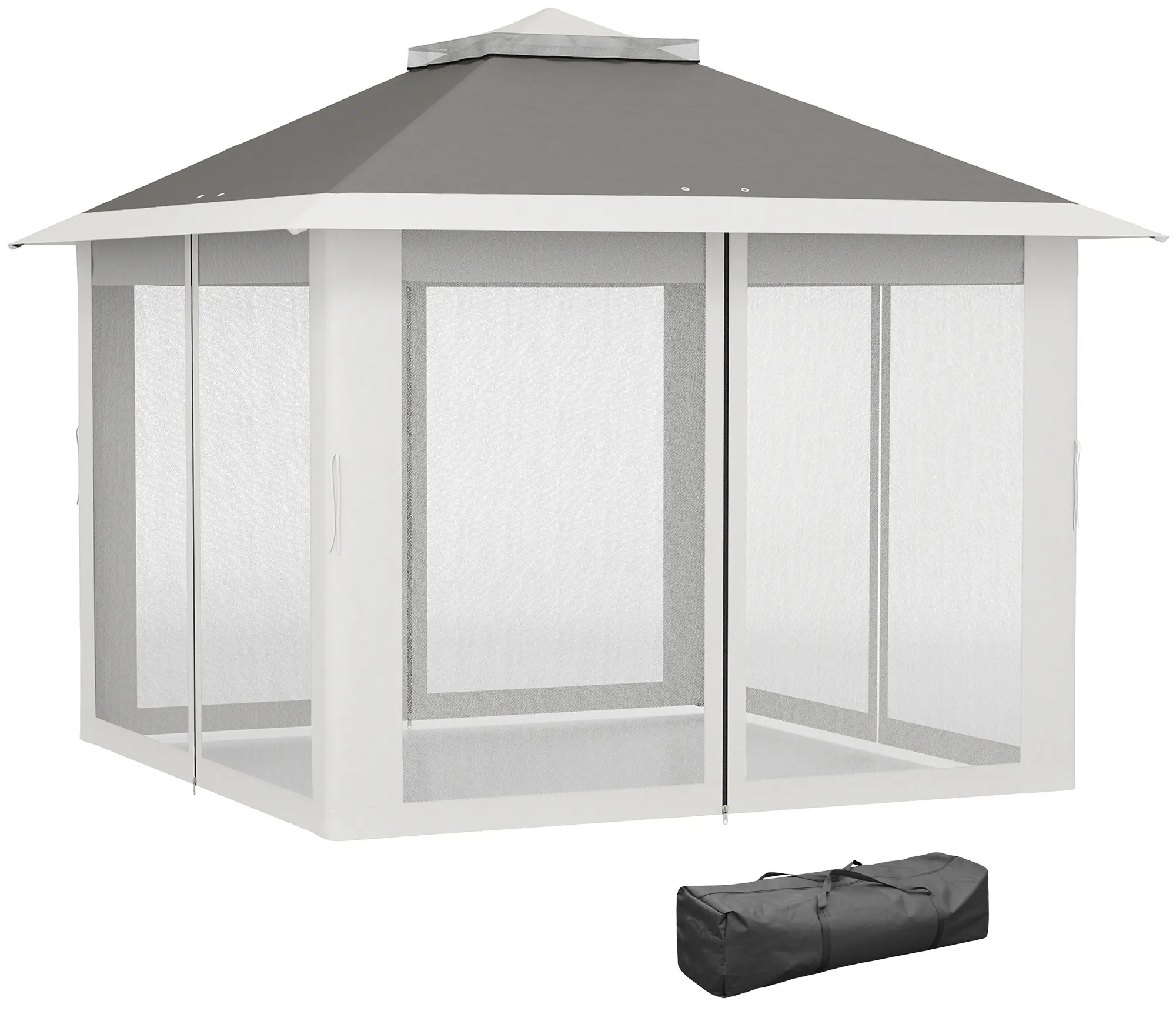 Садовый павильон Outsunny 84C-300V01CG (Grey) - 2