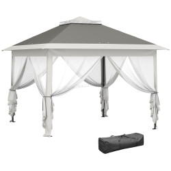 Садовый павильон Outsunny 84C-300V01CG (Grey)