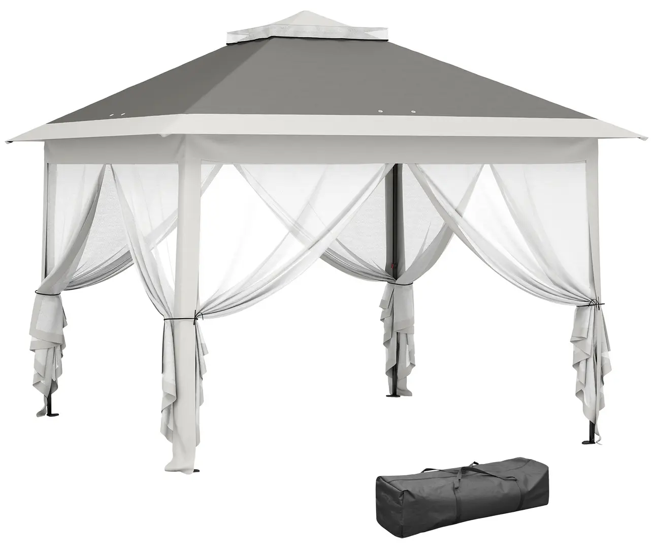 Садовый павильон Outsunny 84C-300V01CG (Grey)