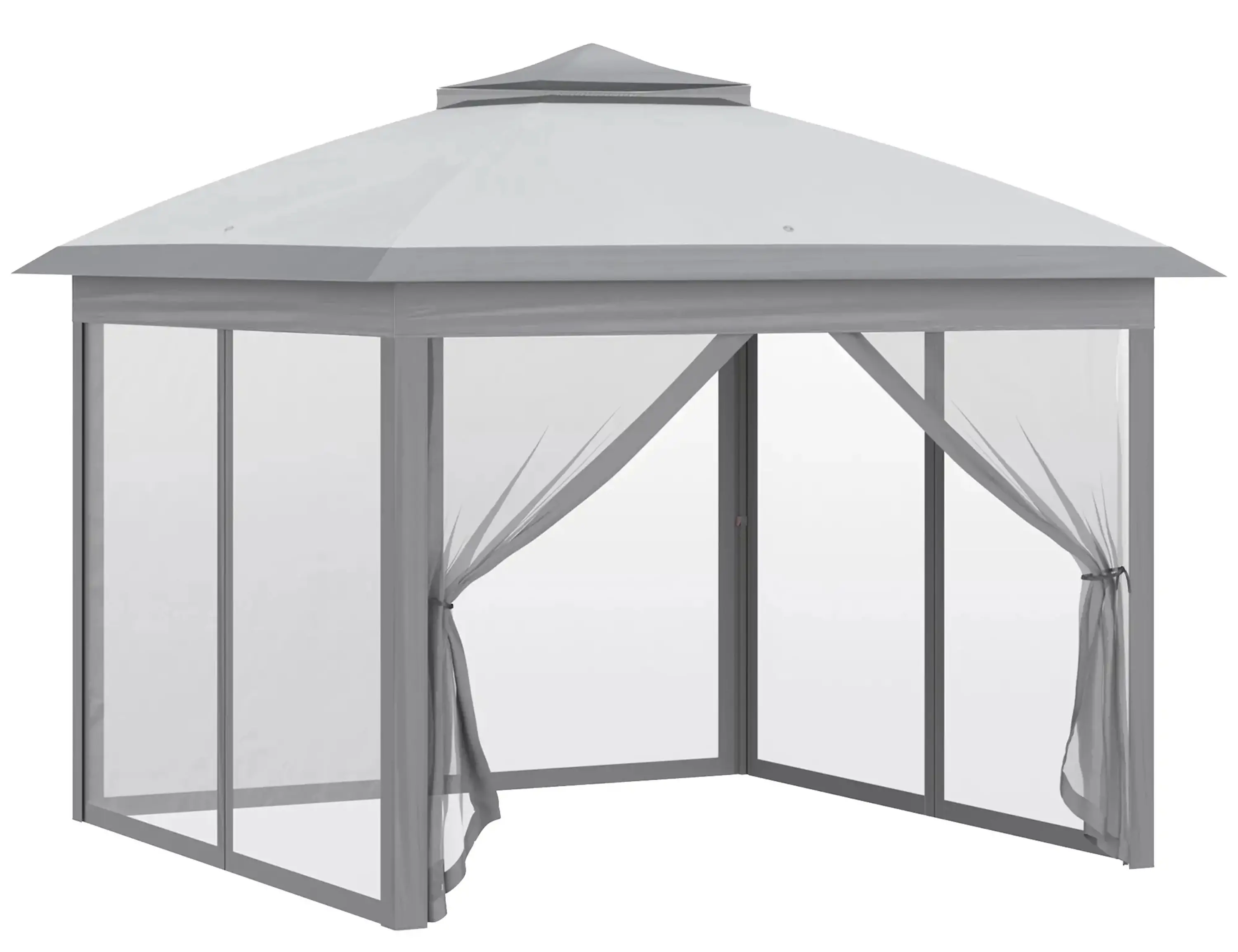 Садовый павильон Outsunny 84C-300V01GY (Grey) - 2