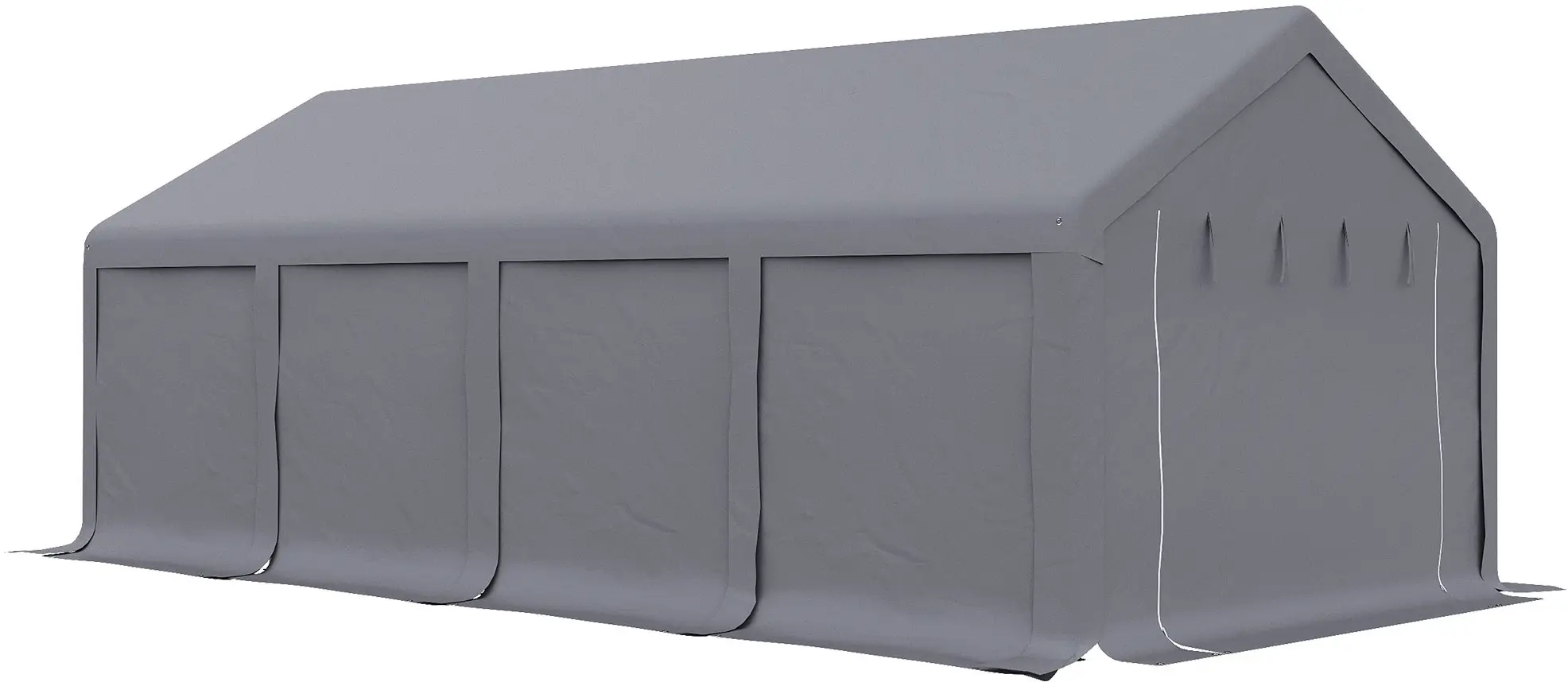 Pavilion de gradina Outsunny 84C-308 4x8 m (Dark Grey)