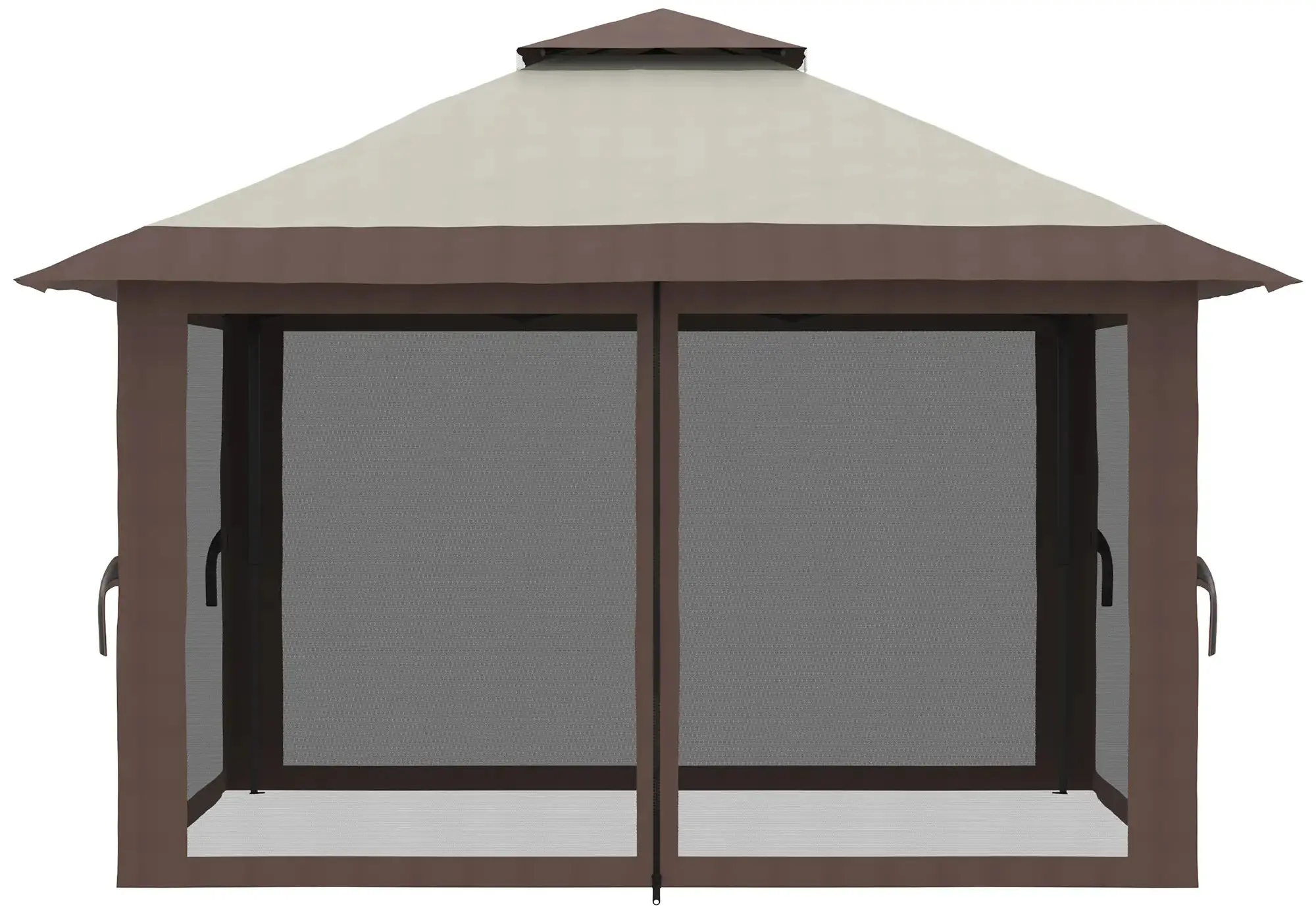 Pavilion de gradina Outsunny 84C-353V00BG (Beige) - 2