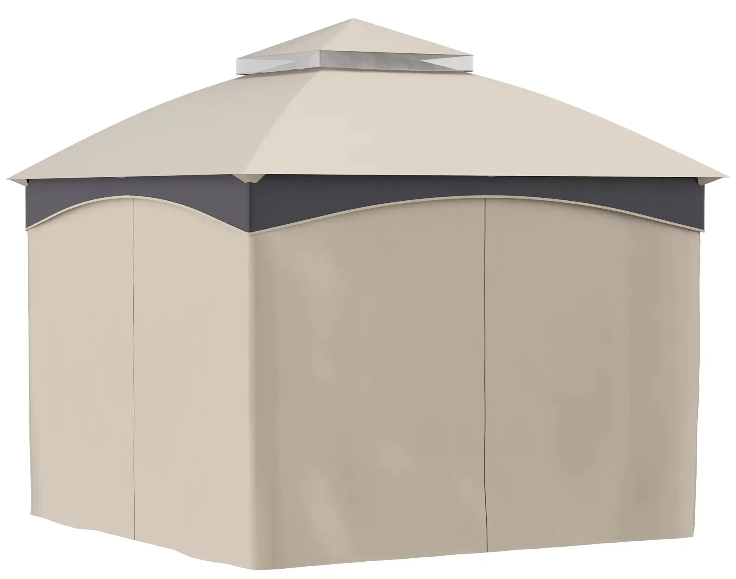 Pavilion de gradina Outsunny 84C-368V00BG 3x3 (Beige) - 3