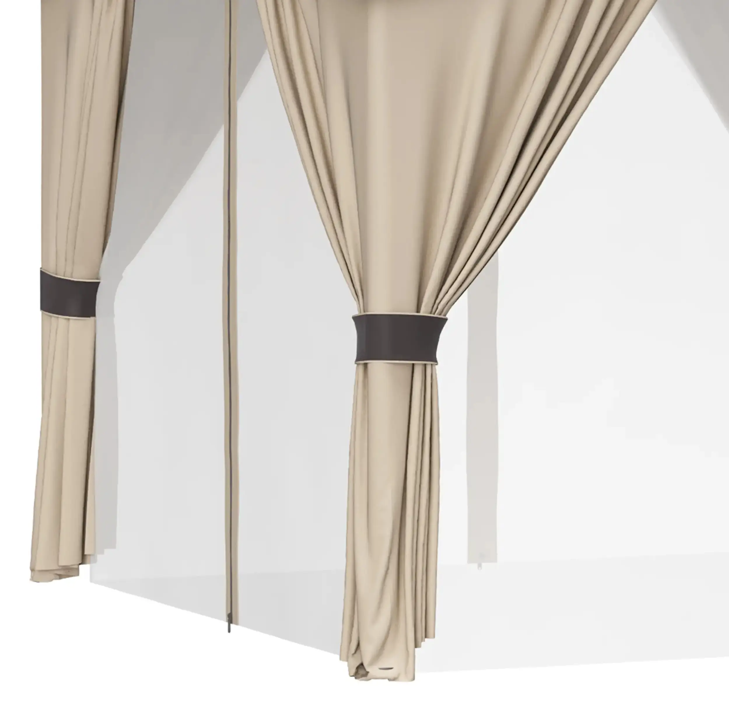 Pavilion de gradina Outsunny 84C-368V00BG 3x3 (Beige) - 4