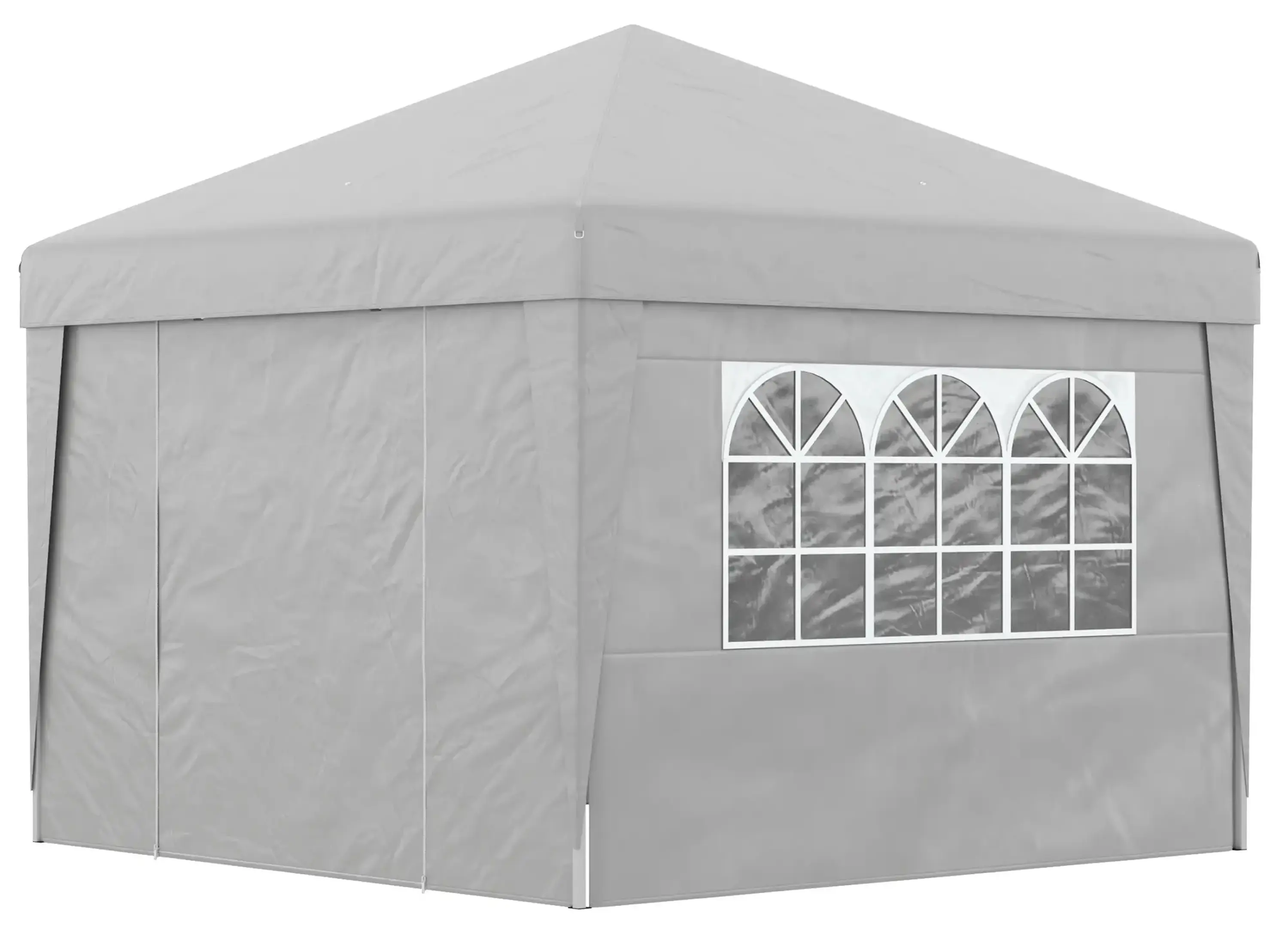 Pavilion de gradina Outsunny 84C-398V00LG 298x298x288 (Light Grey) - 2