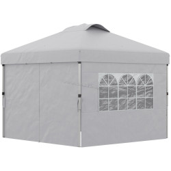 Pavilion de gradina Outsunny 84C-406V00LG 2.97x2.97 m (Light Grey)
