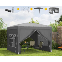 Садовый павильон Outsunny 84C-430V00GY (Grey) Thumb