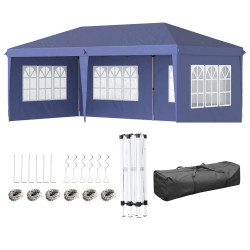 Садовый павильон Outsunny 84C-431V00BU 6x3 (Blue) Thumb