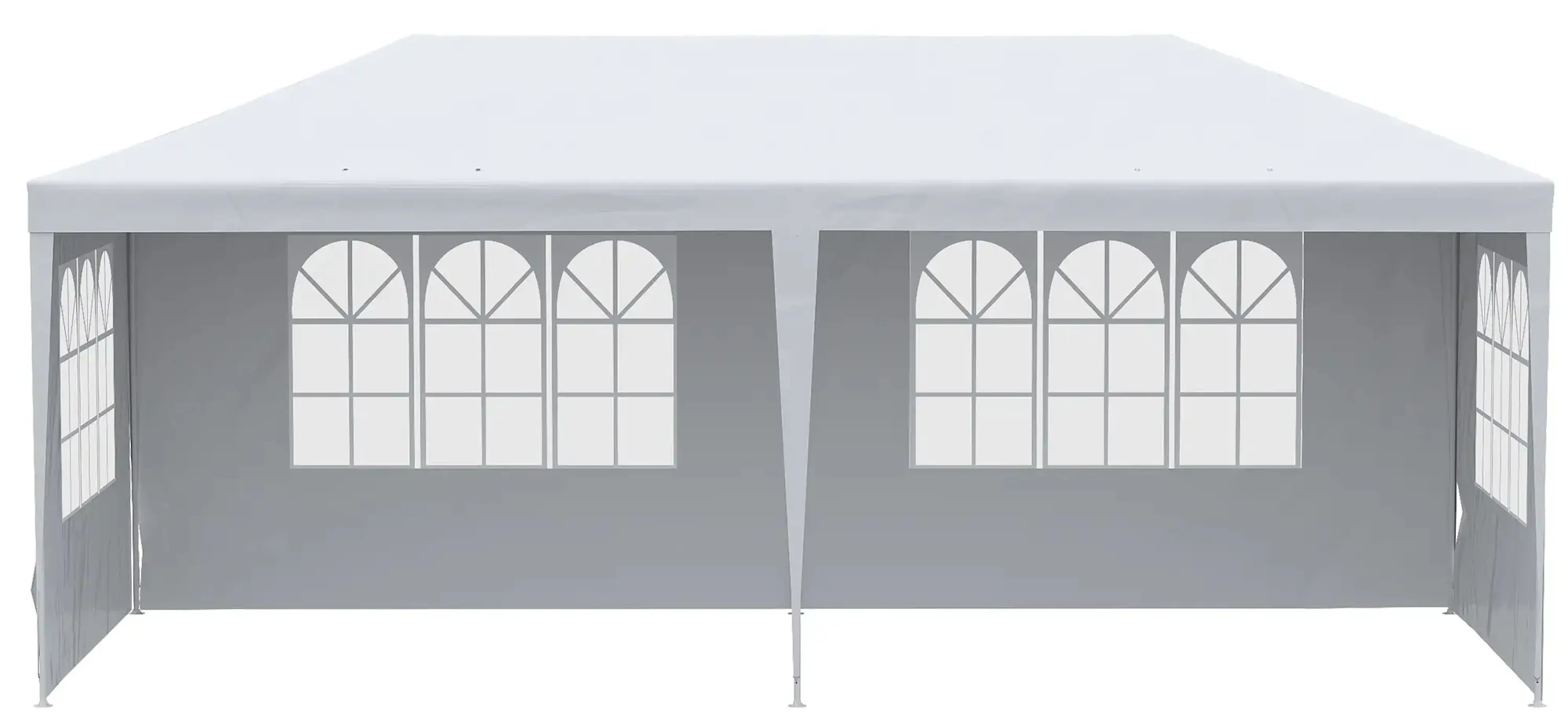 Садовый павильон Outsunny 84C-434V00WTN 5.85x2.95x2.55 (White) - 3