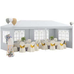 Садовый павильон Outsunny 84C-434V00WTN 5.85x2.95x2.55 (White) Thumb