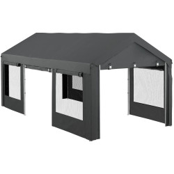 Pavilion de gradina Outsunny 84C-442V00CG 6x3 m (Grey) Thumb