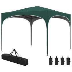 Pavilion de gradina Outsunny 84C-462V00DG 3x3 (Dark Green) Thumb