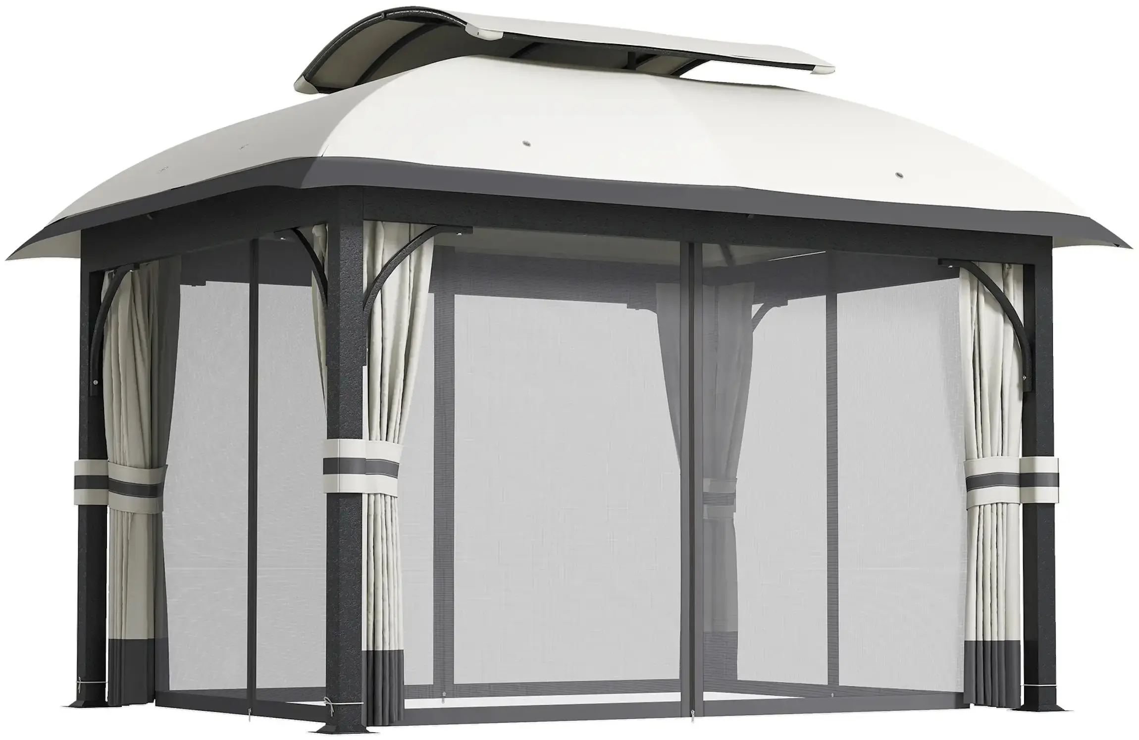 Садовый павильон Outsunny 84C-549V00LG (Grey) - 2