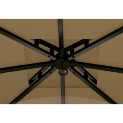 Садовый павильон Outsunny 84C-554V00BG 3.35x3.35 m (Beige) Thumb