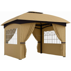 Садовый павильон Outsunny 84C-554V00BG 3.35x3.35 m (Beige)
