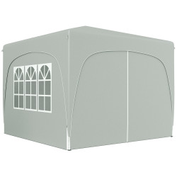 Садовый павильон Outsunny 84C-596V00LG 3x3 m (Grey) Thumb