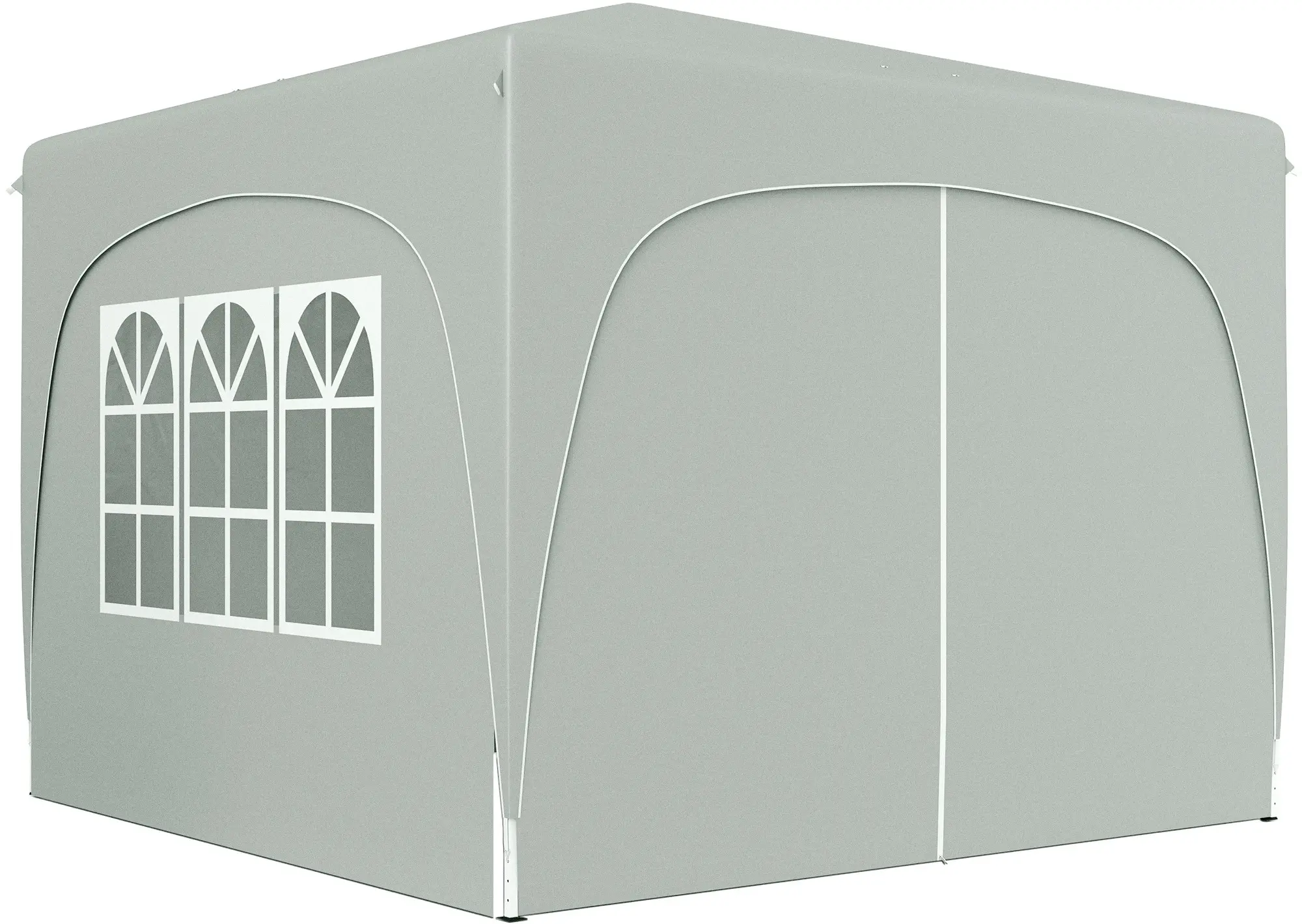 Садовый павильон Outsunny 84C-596V00LG 3x3 m (Grey) - 2