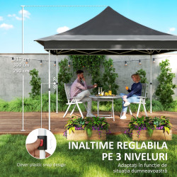 Садовый павильон Outsunny 84C-661V00CG (Dark Grey) Thumb