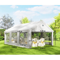 Садовый павильон Outsunny 84C-813V00WT 4x6 (White) Thumb